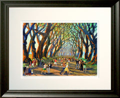 Print - Music at the Dark Hedges Black frame