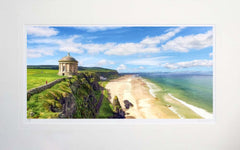 Co Derry - Mussenden Temple Unframed 71x45