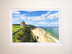 Co Derry - Mussenden Temple Unframed 40X30