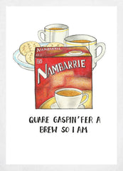 Drinks - Nambarrie Tea-A2 -White Box Frame