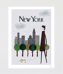 New York Unframed 20x25