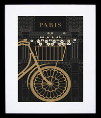 Paris Illustrations - Notre Dame Framed