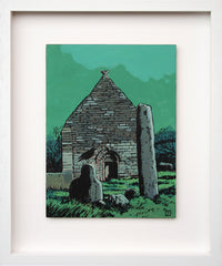 Ogam Stone Co. Kerry Framed