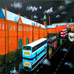 Print - On The Buses - Night Time