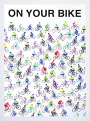 On Your Bike White Frame