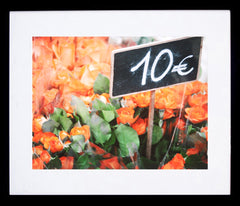 Paris In Orange - Roses Framed