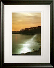 Co Down - Pale Moon Helen's Bay Frame Black Moulded 60x47.5