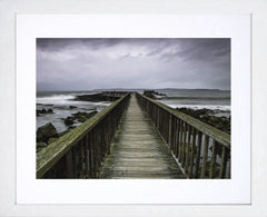 Co Antrim - Pan's Rochs Ballycastle Frame White 