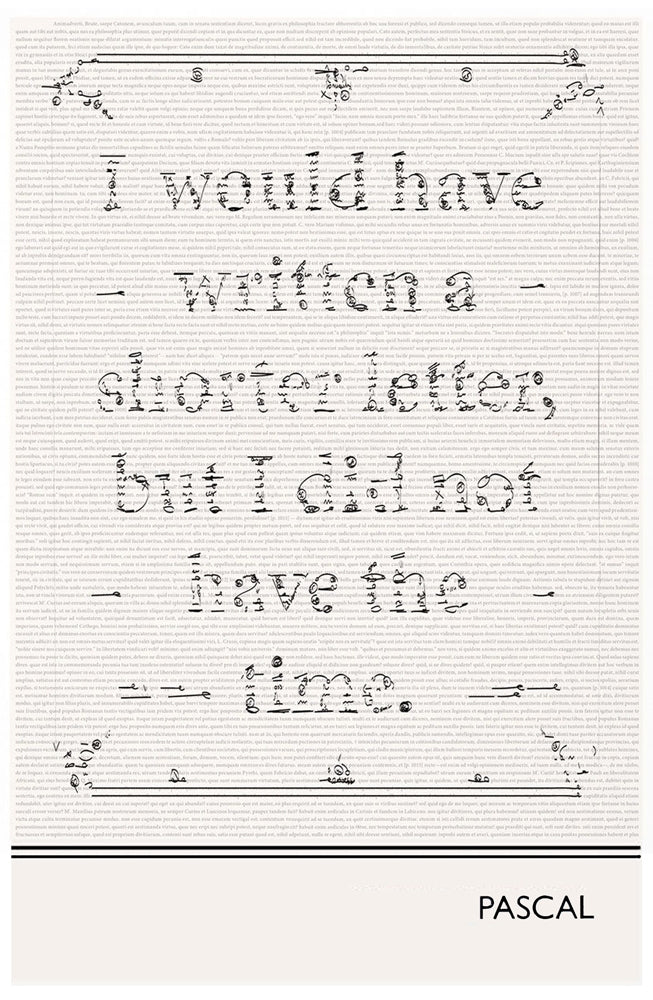 Pascal - Shorter Letter Unframed