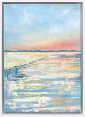 Pastel Waters, Ballyholme Beauty - Framed