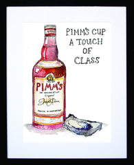 Drinks Liqueur - Pimms Cup Frame Black