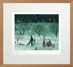 Planting Trees Light Oak Box Frame