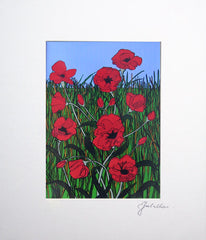 Poppies Unframed