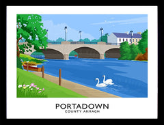 Co Armagh - Portadown-30 x 40-Black Box Frame (No Mount)