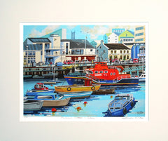 Print - Portrush Harbour, Co Antrim Unframed