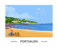 Co Donegal - Portsalon Unframed 40x30