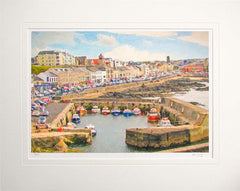 Co Derry - Portstewart Harbour Unframed 60x47.5