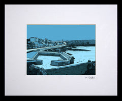 Series 1 - Portstewart-16 x 11.5-Small Flat Black Frame