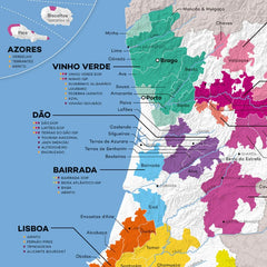 Portugal Wine Map