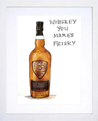 Drinks Whiskey - Powers White Frame