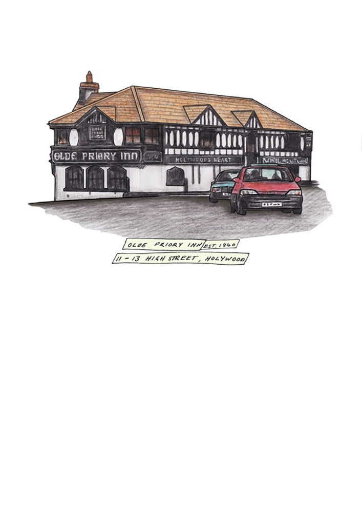 Pubs - Olde Priory Inn Unframed