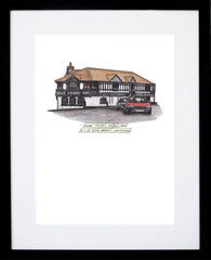 Pubs - Olde Priory Inn Frame Black