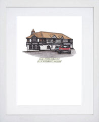 Pubs - Olde Priory Inn White Frame