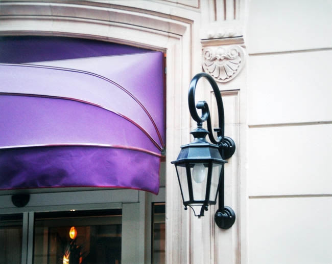 Paris In Purple - Wall Light Unframed