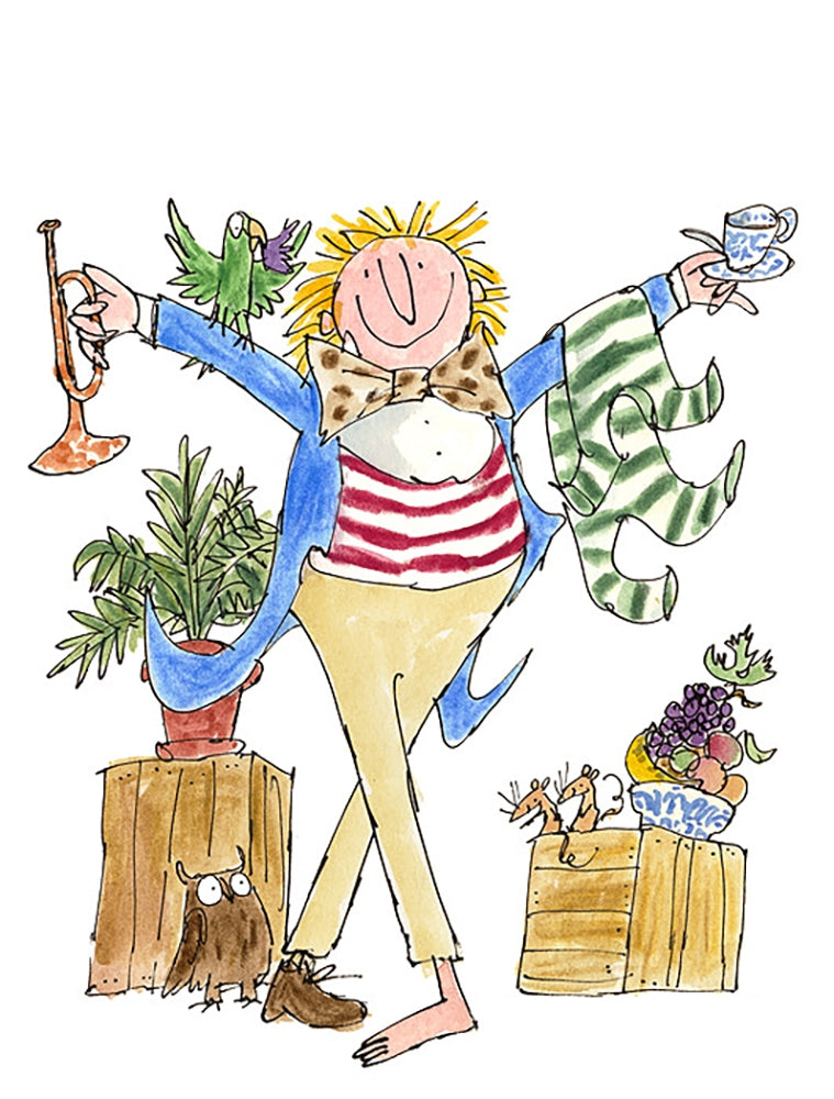 Quentin Blake 90th Birthday - Mister Magnolia