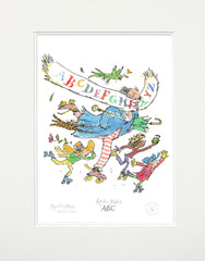 Quentin Blake 90th Birthday - Quentin Blake's ABC - Unframed