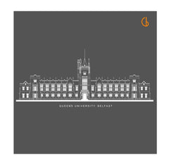 Queen's University Belfast 29x29 Unframed