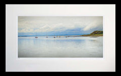 Co Down - Quiet Times Kircubbin Flat Black Frame