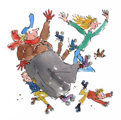 Quentin Blake - R Is For Roller Skates