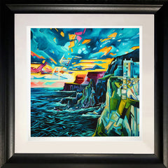 Print - Rathlin Lighthouse Chunky Black Frame Click &amp; Collect 