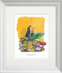 Roald Dahl Matilda - The Books Transported Her - Framed