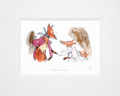 Roald Dahl Fantastic Mr Fox - Your Father Is A Fantastic Fox Unframed