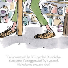 Roald Dahl BFG - It's Disgusterous! The BFG Gurgled