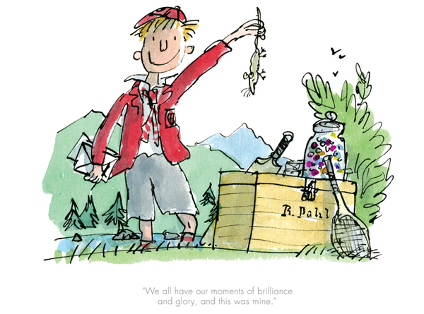 Roald Dahl Boy Tales of Childhood - We All Have Our Moments of Brilliance