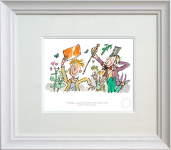 Charlie and the Chocolate Factory - Greetings to You - Framed