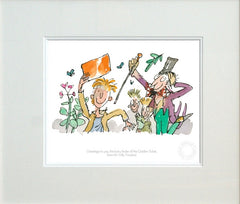 Charlie and the Chocolate Factory - Greetings to You - Unframed