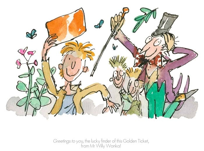 Roald Dahl Charlie and the Chocolate Factory - Greetings to You