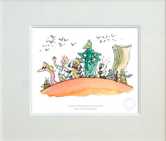 James and the Giant Peach - Everyone Around Here is loved - Unframed