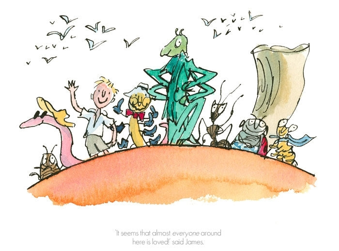 Roald Dahl James and the Giant Peach - Everyone Around Here is Loved