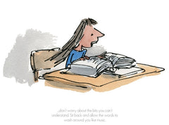 Roald Dahl Matilda - Allow the Words to Wash Around You