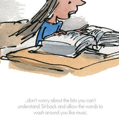 Roald Dahl Matilda - Allow the Words to Wash Around You