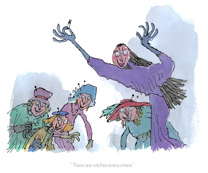 Roald Dahl The Witches - There Are Witches Everywhere