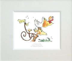 Roald Dahl Giraffe, Pelly and Me - No Book Ever Ends Unframed