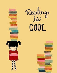 Reading Is Cool Girl