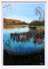 Reed Beds Water's Edge 1 - Framed