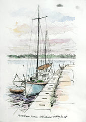 Original - Restored Boat, Dundrum Unframed